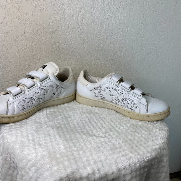 Adidas ~ RARE  ADICOLOR Goofy Velcro Sneakers - Picture 2 of 6